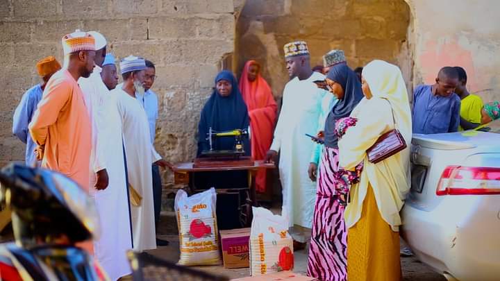 Presentation of Relief Package by the RSCCF to Two Vulnerable Families