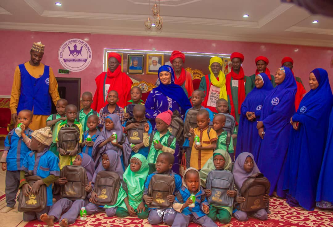 RSCCF Enrolled 27 Orphans in 5 Schools and gave Support to 300 Almijiri in Maradaun Emirate